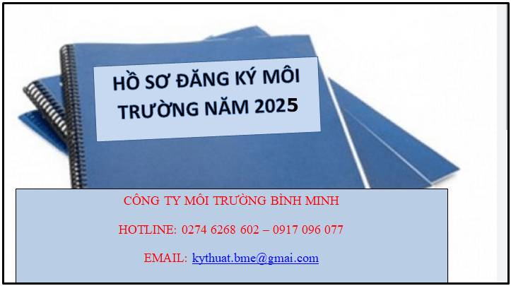 Dịch vụ lập hồ sơ đăng ký môi trường năm 2025