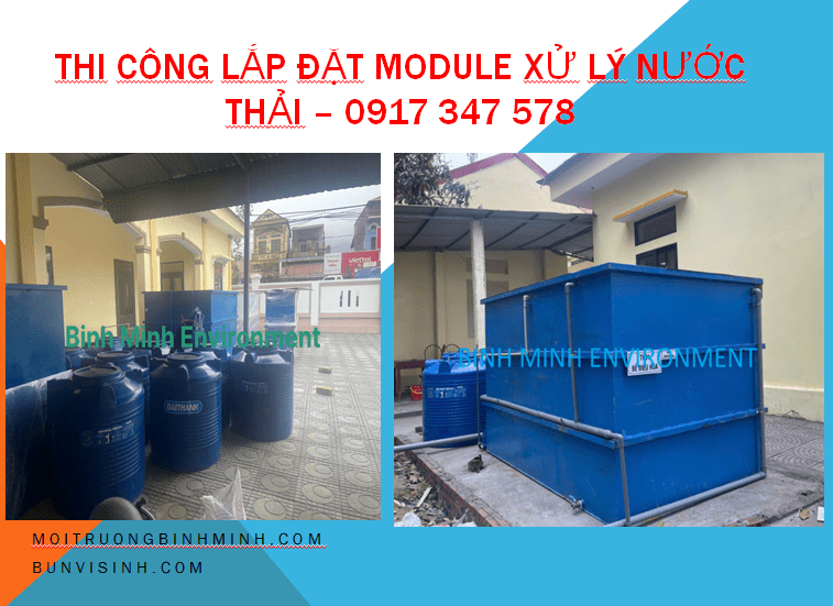 Báo giá module xử lý nước thải phòng khám